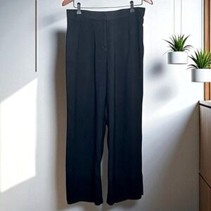 J. Jill Classic Black Wide Leg Pants